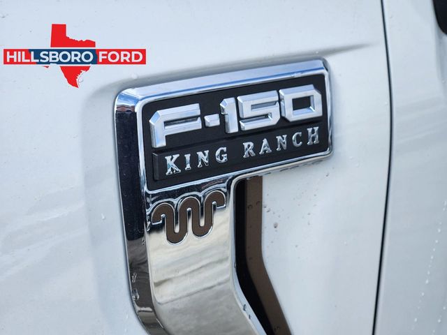 2025 Star White Metallic Tri-Coat Ford F-150 King Ranch 4X4 Truck