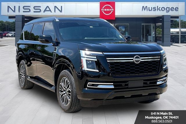 Super Black 2025 Nissan Armada SUV / Crossover Four-Wheel Drive 9-Speed Automatic