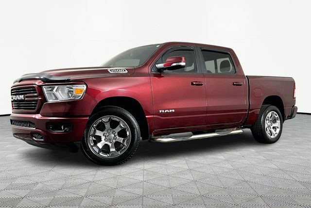 Delmonico Red Pearlcoat 2019 RAM 1500 Big Horn Crew Cab RWD Pickup Truck 4X2 8-Speed Automatic