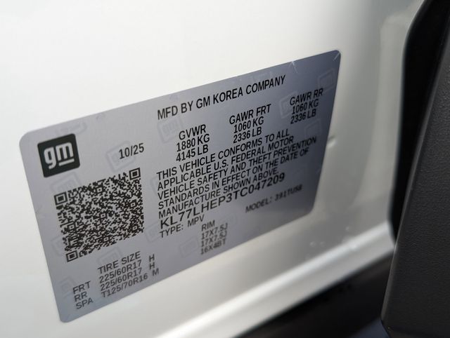 New 2026 White Chevrolet LT image 27