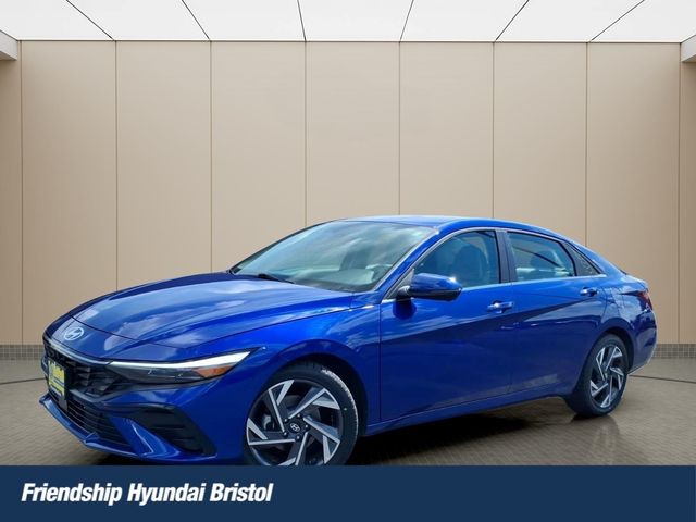 Intense Blue 2024 Hyundai Elantra Sedan Front-Wheel Drive Continuously Variable Transmission