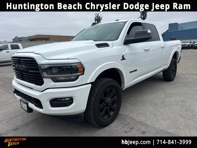 Bright White Clearcoat 2020 RAM 3500 Pickup Truck Four-Wheel Drive 6-Speed Automatic