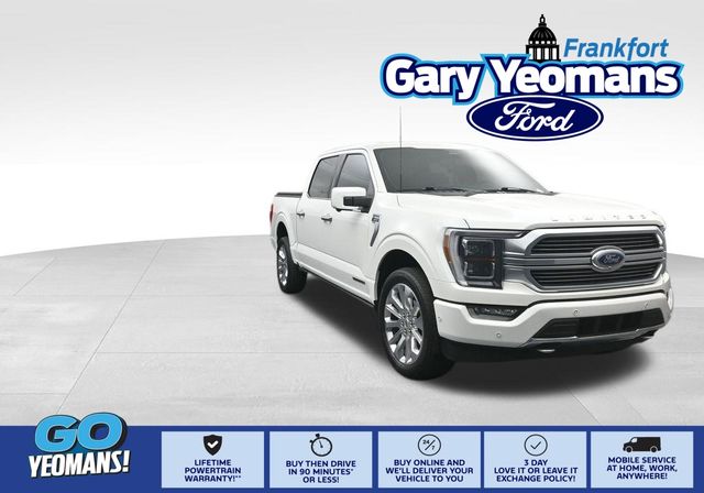Star White Metallic Tri-Coat 2023 Ford F-150 Pickup Truck Four-Wheel Drive Automatic