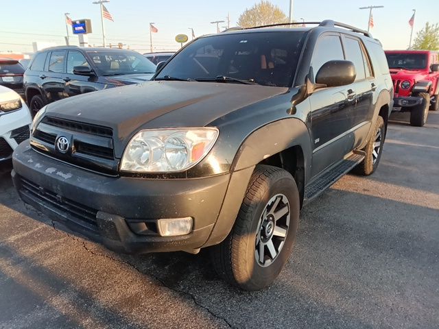 Gray 2003 Toyota 4Runner SR5 SUV / Crossover Rear-Wheel Drive 4-Speed Automatic Overdrive