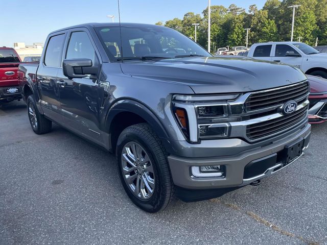Gray Metallic 2025 Ford F-150 King Ranch SuperCrew 4WD Pickup Truck Four-Wheel Drive Automatic
