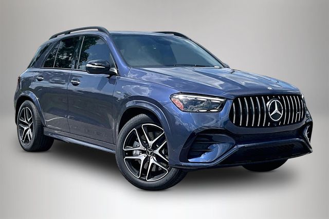 Blue 2025 Mercedes-Benz GLE SUV / Crossover All-Wheel Drive 9-Speed Automatic