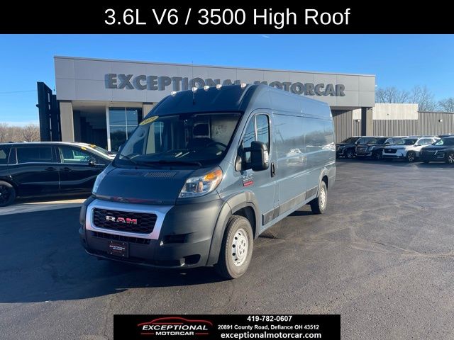 2019 RAM ProMaster 3500 159 High Roof Extended Cargo Van FWD