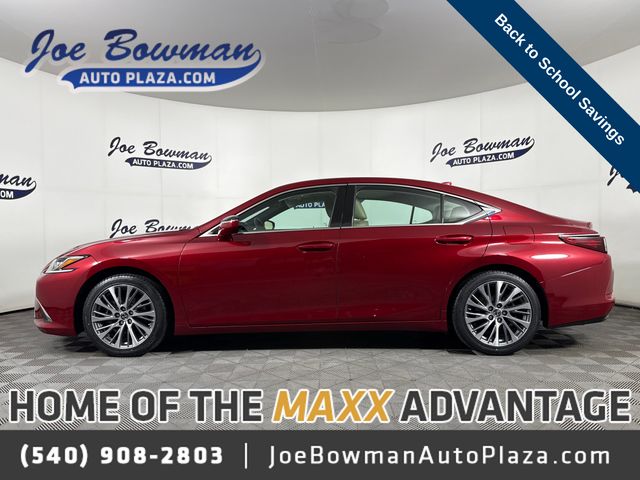 Matador Red Mica 2020 Lexus ES Sedan Front-Wheel Drive 8-Speed Automatic
