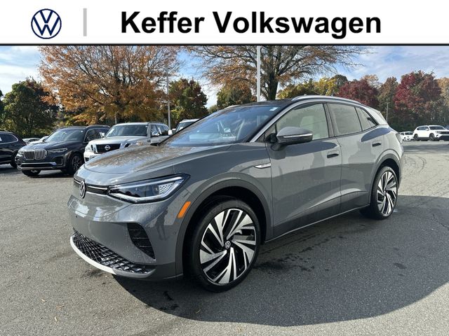 Pure Gray w/Black Roof 2025 Volkswagen ID.4 SUV / Crossover All-Wheel Drive Automatic