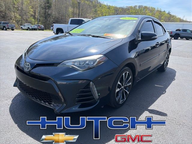 Teal (Aqua) 2018 Toyota Corolla SE Sedan Front-Wheel Drive Continuously Variable Transmission