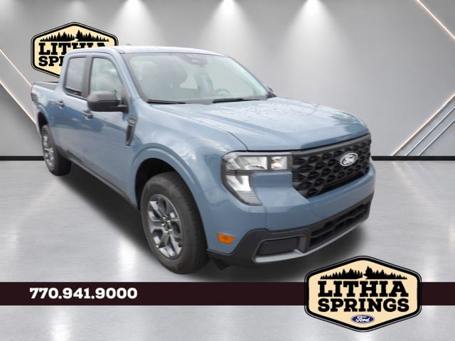Blue (Azure Gray Metallic) 2026 Ford Maverick Pickup Truck Front-Wheel Drive Continuously Variable Transmission