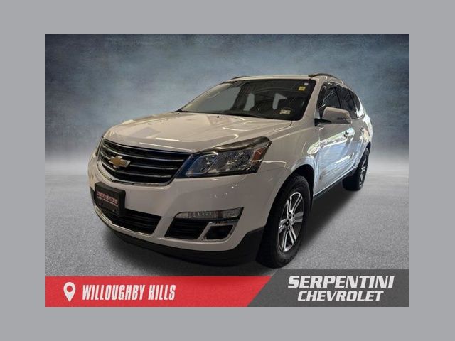 White (Iridescent Pearl Tricoat) 2017 Chevrolet Traverse SUV / Crossover All-Wheel Drive 6-Speed Automatic