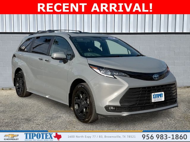 Cement 2025 Toyota Sienna Woodland Edition 7-Passenger AWD Minivan All-Wheel Drive Continuously Variable Transmission