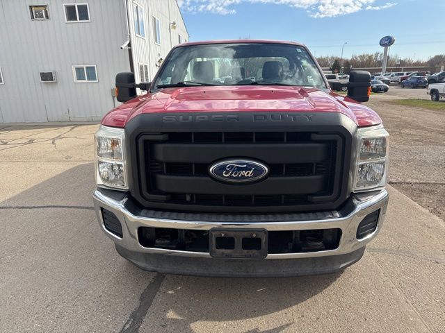 2011 Red Ford Super Duty F-250 SRW XL 4X4 Truck