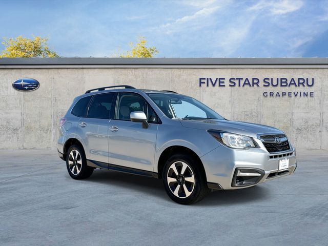 Ice Silver Metallic 2018 Subaru Forester SUV / Crossover All-Wheel Drive Continuously Variable Transmission