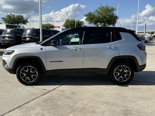 2024 Jeep Compass Trailhawk Silver at Joe Myers Mazda Kia