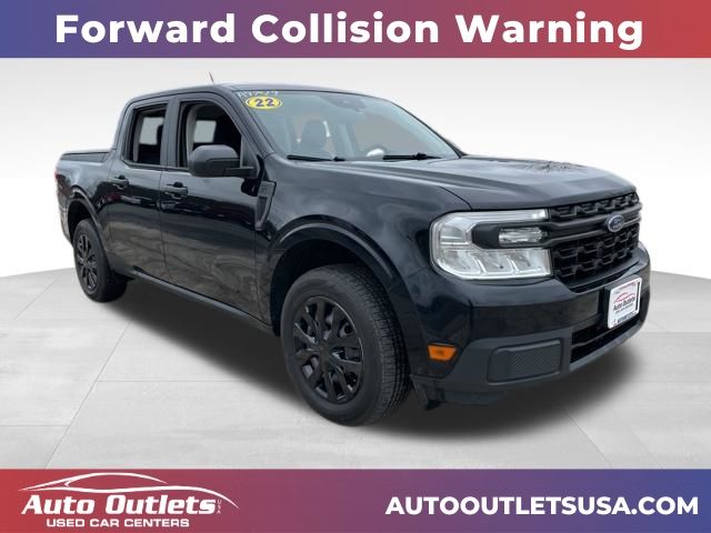 Shadow Black 2022 Ford Maverick XL SuperCrew AWD Pickup Truck All-Wheel Drive 8-Speed Automatic