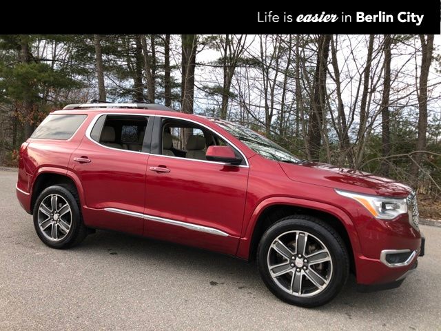 Red Quartz Tintcoat 2019 GMC Acadia Denali AWD SUV / Crossover Four-Wheel Drive 6-Speed Automatic