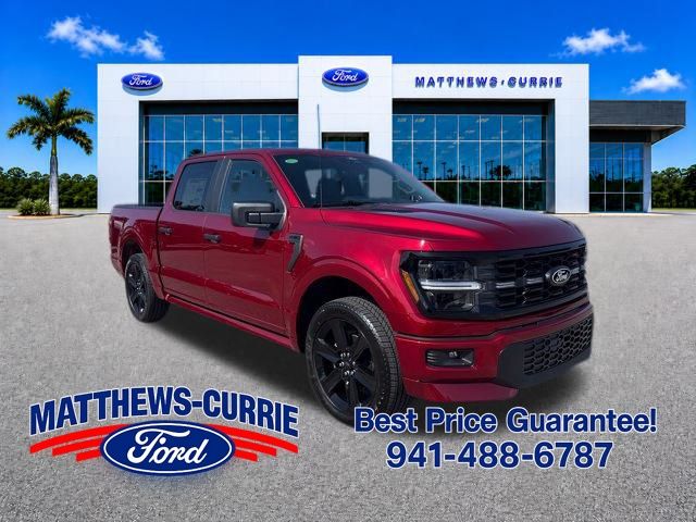 RUBY RED METALLIC TINTED 2026 Ford F-150 Pickup Truck Four-Wheel Drive Automatic