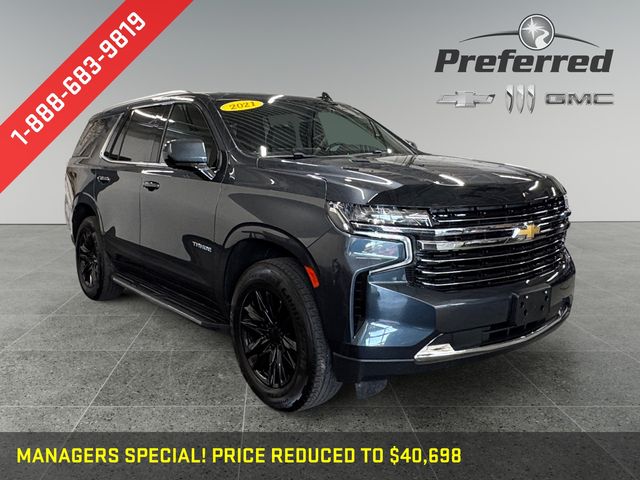 Shadow Gray Metallic 2021 Chevrolet Tahoe SUV / Crossover Four-Wheel Drive