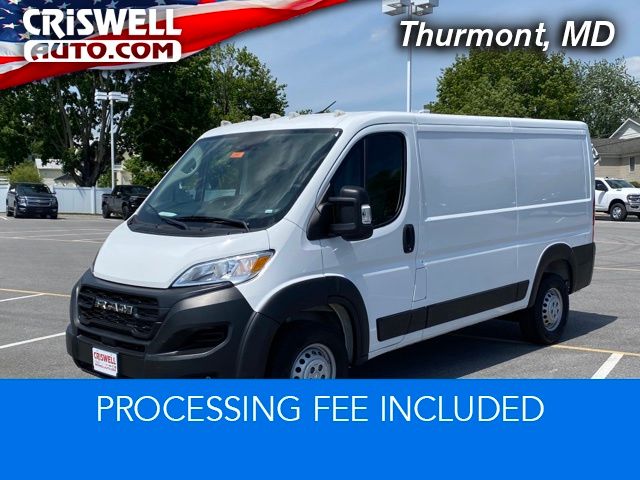 Bright White Clearcoat 2025 RAM ProMaster 2500 Tradesman 136 Low Roof Cargo Van FWD Van Front-Wheel Drive 9-Speed Automatic