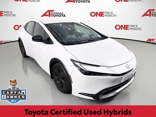 White (Wind Chill Pearl) 2025 Toyota Prius Plug-In Hybrid SE FWD Hatchback Front-Wheel Drive Continuously Variable Transmission