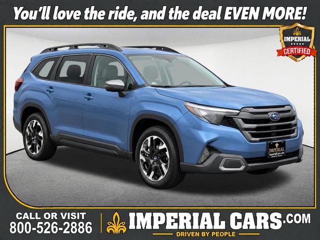 Horizon Blue Pearl 2025 Subaru Forester SUV / Crossover All-Wheel Drive Continuously Variable Transmission