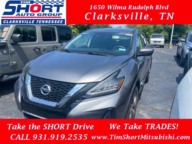 Gray (Gun Metallic) 2022 Nissan Murano SUV / Crossover Front-Wheel Drive Continuously Variable Transmission