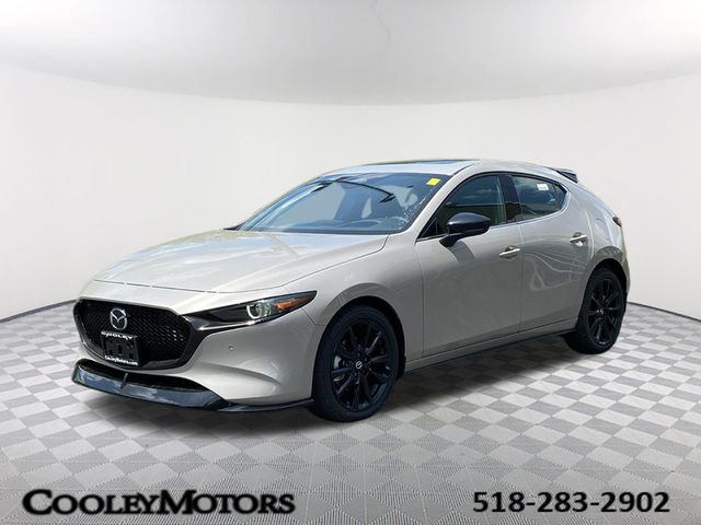 Gray (Platinum Quartz Metallic) 2026 Mazda MAZDA3 Hatchback All-Wheel Drive 6-Speed Automatic