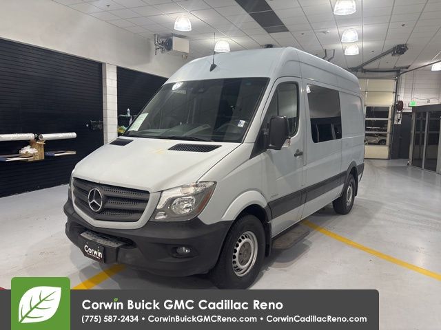 Silver 2016 Mercedes-Benz Sprinter 2500 144 WB Crew Van Van 4X2 5-Speed Automatic