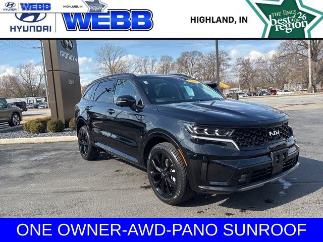 Ebony Black 2023 Kia Sorento SX Prestige AWD SUV / Crossover All-Wheel Drive 8-Speed Dual Clutch