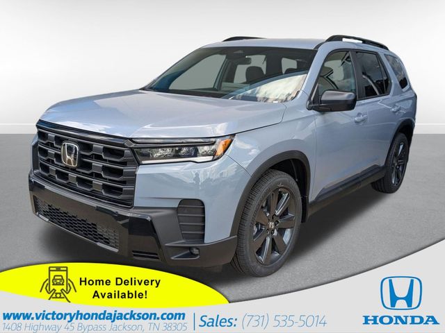 Sonic Gray Pearl 2026 Honda Pilot SUV / Crossover Front-Wheel Drive Automatic