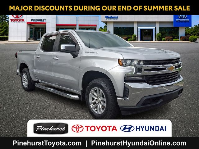 Silver 2021 Chevrolet Silverado 1500 Pickup Truck Four-Wheel Drive 8-Speed Automatic