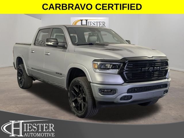 Billet Silver Metallic Clearcoat 2021 RAM 1500 Pickup Truck Four-Wheel Drive 8-Speed Automatic