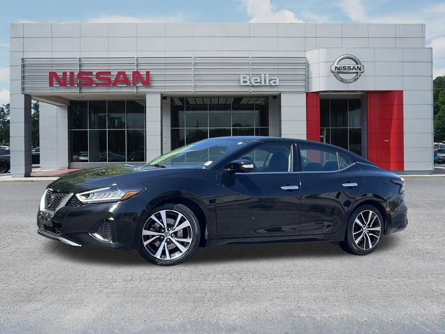 Super Black 2020 Nissan Maxima SV FWD Sedan Front-Wheel Drive Continuously Variable Transmission