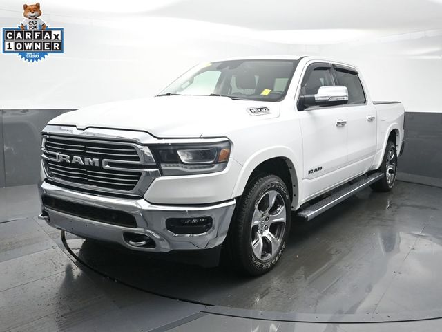 Ivory White Tri-Coat Pearlcoat 2022 RAM 1500 Pickup Truck Four-Wheel Drive 8-Speed Automatic