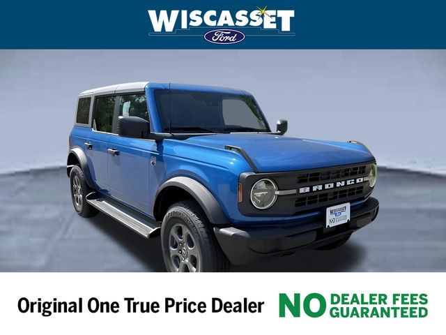 Velocity Blue Metallic 2025 Ford Bronco Big Bend 4-Door 4WD SUV / Crossover Four-Wheel Drive Automatic
