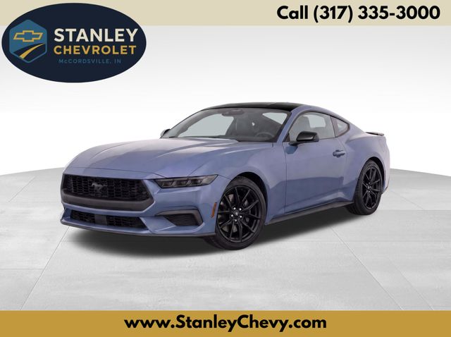 Vapor Blue 2025 Ford Mustang Coupe Rear-Wheel Drive Automatic