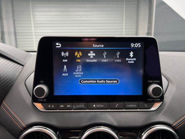 2022 Electric Blue Metallic/Super Black Nissan Sentra SR FWD Sedan