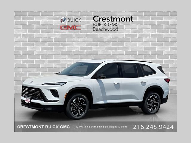 White Frost Tricoat 2025 Buick Enclave SUV / Crossover Four-Wheel Drive 8-Speed Automatic