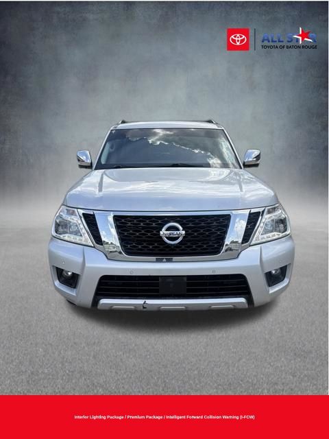 Brilliant Silver 2018 Nissan Armada SUV / Crossover 4X2 7-Speed Automatic