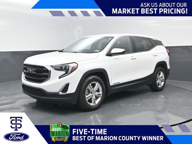 Summit White 2019 GMC Terrain SUV / Crossover Front-Wheel Drive 9-Speed Automatic
