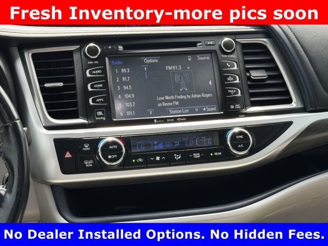 2019 Toyota Highlander Limited Platinum Silver at DeMontrond Mazda