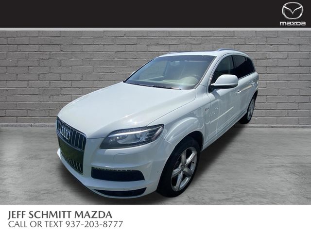 Carrara White 2015 Audi Q7 SUV / Crossover All-Wheel Drive 8-Speed Automatic