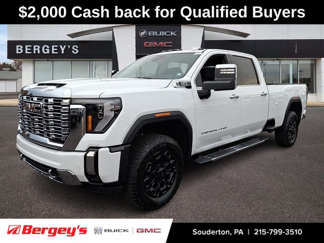 Summit White 2026 GMC Sierra 3500HD Pickup Truck Four-Wheel Drive Automatic