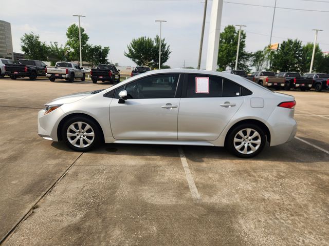 2026 Toyota Corolla LE Silver at Gullo Toyota