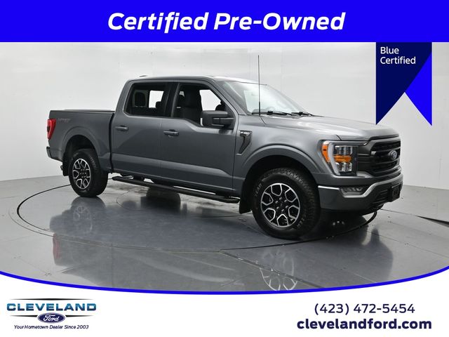 Gray Metallic 2023 Ford F-150 Pickup Truck Four-Wheel Drive Automatic