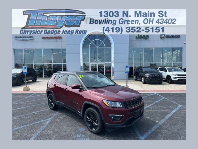 used 2021 Jeep Compass Altitude 4D Sport Utility
