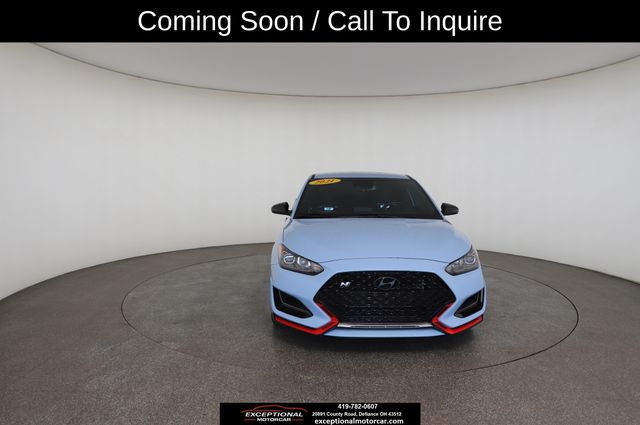 Performance Blue 2021 Hyundai Veloster N FWD Coupe Front-Wheel Drive 8-Speed Manual