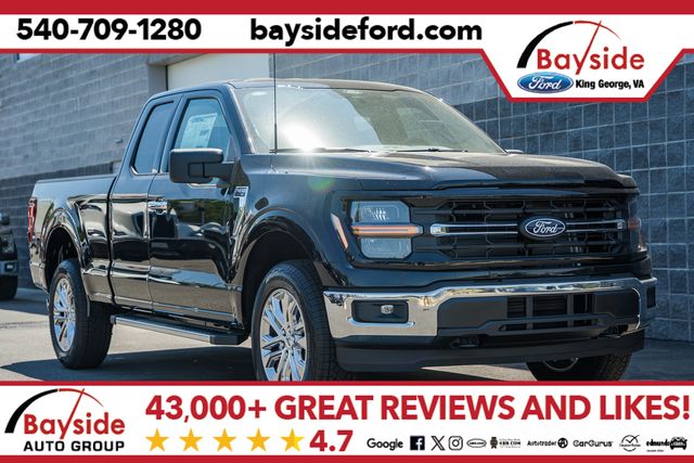 Agate Black Metallic 2026 Ford F-150 Pickup Truck Four-Wheel Drive Automatic